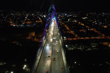 Desde las 6:00 p.m., habrá restricciones en la movilidad en el Viaducto César Gaviria Trujillo de Pereira por show de luces y evento gastronómico 