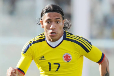 "Regreso", el mensaje que publicó la FIFA con esta fotografía por la convocatoria de Dayro Moreno a la Selección Colombia.