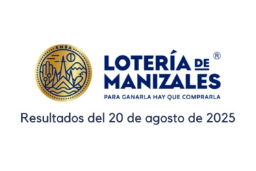 Loteria de Manizales 20 agosto 