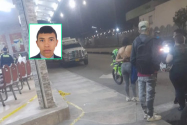 En la noche del domingo 24 de agosto encontraron el cuerpo sin vida de Jhon Eduar Díaz al frente de una panadería en el barrio San Fernando de Dosquebradas