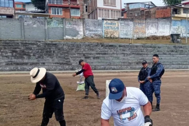 Los detenidos llevaron a cabo labores como siembra de semillas y embellecimiento de zonas verdes.