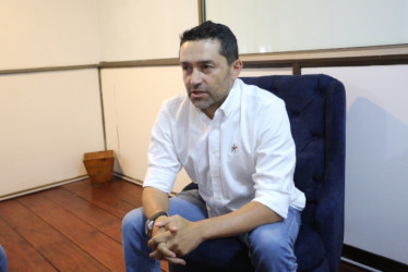 Andrés Felipe Aristizábal Parra fue alcalde de Villamaría y desde el 2022 enfrenta cargos por corrupción.