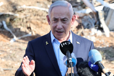 El primer ministro de Israel, Benjamín Netanyahu. 