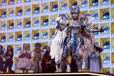  Un participante desfila en el concurso de Cosplay SDCC Málaga - Runway de la San Diego Comic-Con Málaga. 