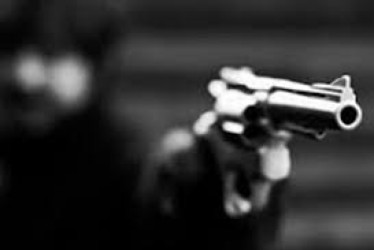 El homicidio fue con arma de fuego.