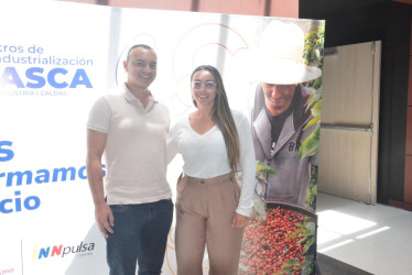 Luisa Fernanda González y Santiago González, creadores de Affogato. 