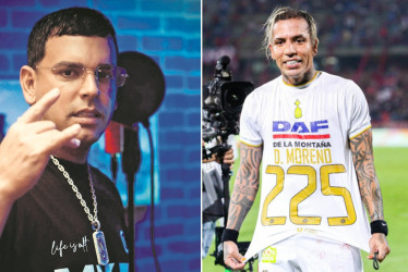 Tito El Bambino estaría este miércoles en el estadio Palogrande de Manizales, viendo a Dayro Moreno y al Once Caldas en la Copa Sudamericana.