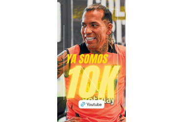 Dayro Moreno, jugador del Once Caldas, lanzó hace pocos días su canal de Youtube, en el que sube variado contenido. 