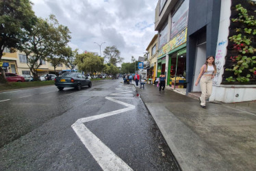 Este es el punto en el Edificio Amaretto sobre la avenida Santander, cerca a Cristo Rey.
