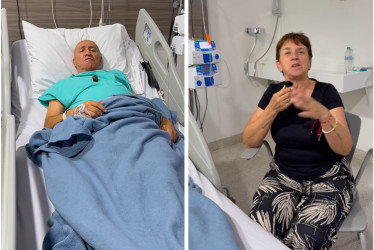 Oswaldito, de Los Montañeros, está hospitalizado desde el 27 de agosto. Su esposa, Socorrito, ha permanecido cuidándolo y acompañándolo. Sus hijos Álex y Alejo informan sobre la posible alta médica de su padre.