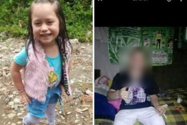 Madison Echeverry Ramírez y el papá. Las fotos fueron aportadas y autorizadas por la denunciante, para LA PATRIA