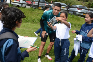 Mateo García, figura del Once Caldas en la temporada, para la Copa Sudamericana, la Liga BetPlay y la Copa BetPlay.