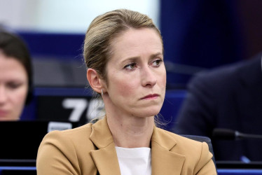 La Alta Representante Europea para Política Exterior y de Seguridad, Kaja Kallas.