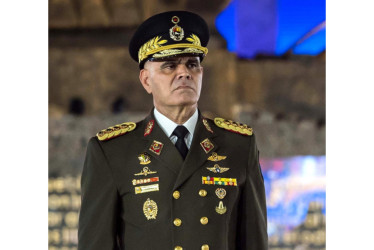 El ministro venezolano de Defensa, Vladimir Padrino López