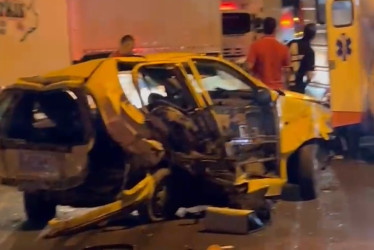 El accidente de tránsito sucedió en la madrugada del sábado (20 de septiembre) en el sector Galicia de Pereira 