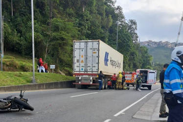 Sitio del accidente.