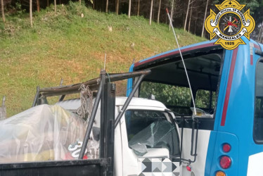 El accidente tuvo un lesionado.