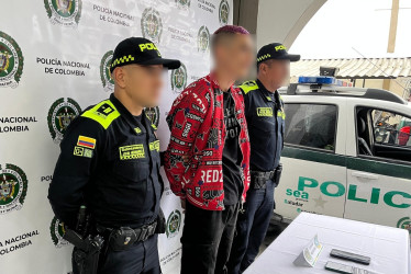 El Blessd manizaleño, detenido por robo.