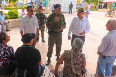 La Secretaría de Gobierno de Caldas, en articulación con el Gaula Militar, realizó en Anserma la campaña “Yo no pago, yo denuncio”