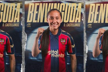 Daniela Castellanos tendrá su segunda experiencia en el fútbol español 