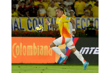  Dayro Moreno ingresó en el minuto 82 del partido.