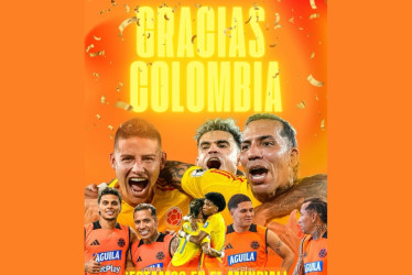 Dayro Moreno publicó esta imagen en su cuenta de Instagram luego de su regreso a la Selección Colombia. En la postal se destacan los momentos que compartió con James Rodríguez, Luis Díaz, Richard Ríos, Juan Fernando Quintero y Johan Mojica, quien le cedió el número 17.