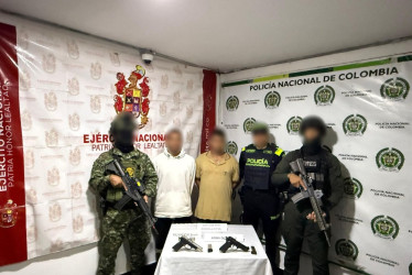 En zona rural de Mistrató capturaron a dos cabecillas del Clan del Golfo gracias a un informante 