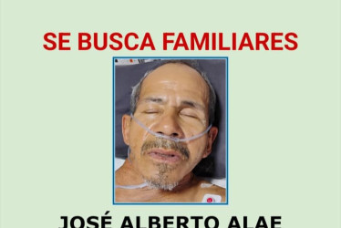 Una de las personas que requieren su ayuda.