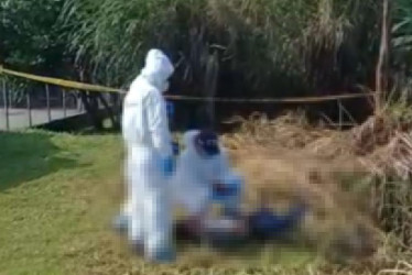 En el barrio Samaria 2 de Pereira encontraron el cuerpo sin vida de una persona que aún no ha sido identificada