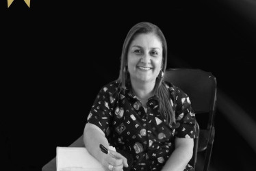 La docente fallecida.