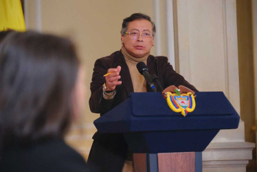 Gustavo Petro, presidente de Colombia.