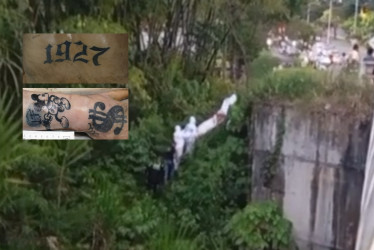 El cuerpo hallado en la quebrada La Víbora de Dosquerbadas el martes (2 de septiembre) aún sigue sin identificar. Buscan a sus familiares por medio de tatuajes