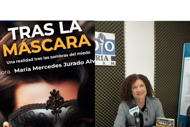   La médica y escritora María Mercedes Jurado presenta en la Feria del Libro de Manizales su libro Tras la máscara  