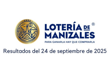 Loteria de Manizales 24 septiembre 2025