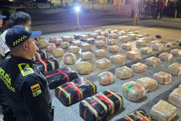 En lo corrido del año, la Policía Metropolitana de Manizales ha capturado 1.878 personas, de las cuales 816 han sido por tráfico de estupefacientes.