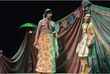 La Compañía Criolla de Argentina fue la primera agrupación que se subió al escenario de la edición 57 del Festival Internacional de Teatro de Manizales.