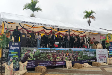 Autoridades de Caldas lanzaron este sábado en Chinchiná el Plan Cosecha, con el que se busca blindar al departamento frente a posibles amenazas durante la temporada cafetera de fin de año.