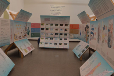 Fotos | Freddy Arango | LA PATRIA Al recorrer la exposición El Magdalena, una cuenca posible, el visitante no solo conocerá más sobre este afluente, sino que también podrá escucharlo. 