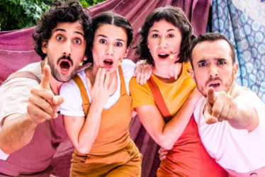 Los actores subirán al escenario del Auditorio de la Universidad Nacional esta tarde, 26 de septiembre. 