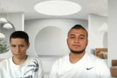 Leandro Henao Henao, de 22 años; y Jhónatan David Caicedo Rodas, de 23.