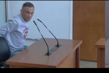 Sergio aceptó el preacuerdo.