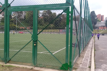 Así quedó el arreglo de la puerta