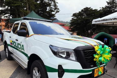 Vehículo entregado en Aranzazu.