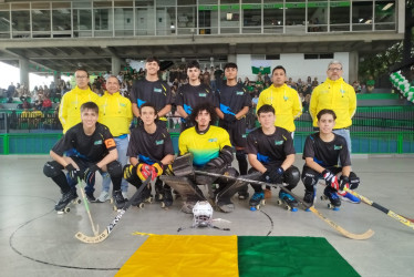 La selección Caldas sub-19 que venció a Antioquia 3-2 en la final. 