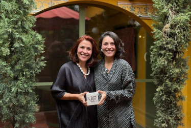 María Cristina y María Paulina Arango, propietarias de Hamburgo en Manizales.