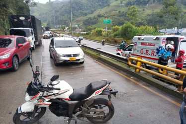 Accidente en la Panamericana.