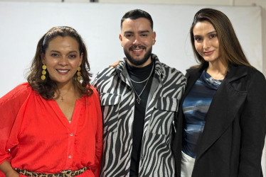 Beatriz Arango, Luis Carlos Useche y Luisa González.