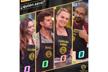 Las 4 celebridades que participaron en el reto de eliminación de este martes (28 de octubre) en MasterChef Celebrity 2025.