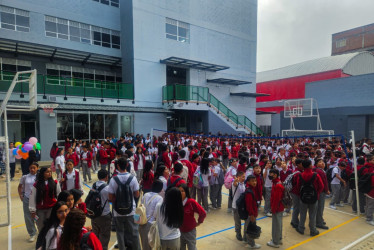 Este martes abrieron las puertas de la nueva edificación de Escuela Normal Superior Sagrado Corazón, en Riosucio.