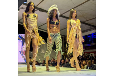 Empresarios y diseñadores locales presentaron sus creaciones ante compradores internacionales durante Río es Moda en Riosucio.